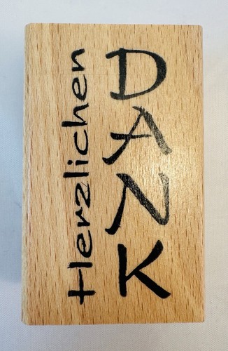 Stempelart herzlichen - , „herzlichen