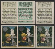 [32795] - 3 x NOTGELD PAREY a
