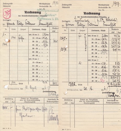 Osthausen x rechnung - 2,