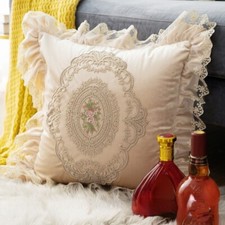 1x Europäische Samt Spitze