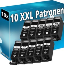 10 PGI525BK TINTE PATRONEN