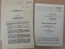DDR MdI VOPO DV DIENSTVORSCHRIFT ABV TÄTIGKEIT 1980  !!!