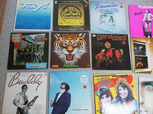 Schallplatten sammlung pop - schallplatten,