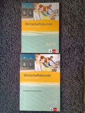 Wirtschaftskunde mit Arbeitsheft H.Nuding und J.Haller - Sehr Gut - Klett Verlag