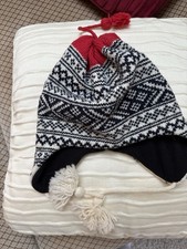 Echte Norwegenmütze Strick In