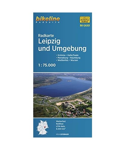 Radkarte leipzig und umgebung - radkarte,