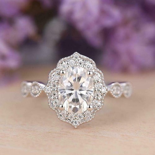 Ovalschliff halo 15kt - ovalschliff,