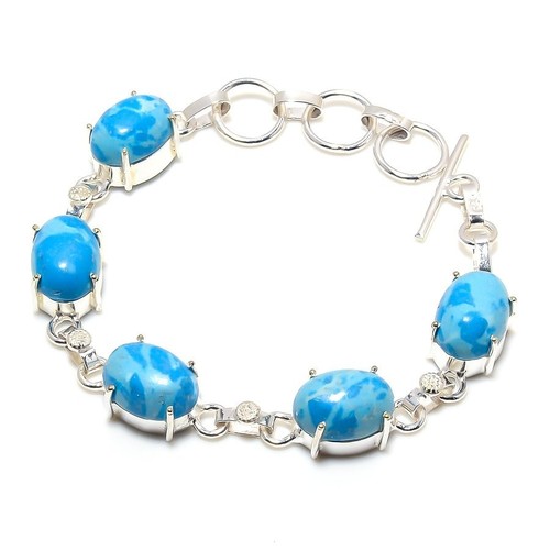 Blauer larimar edelstein - blauer,