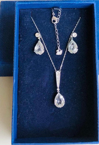 Swarovski schmuckset halskette - swarovski,