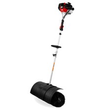 EBERTH Motorbesen 3PS Benzin Kehrmaschine Schneefräse Räumgerät B-WARE