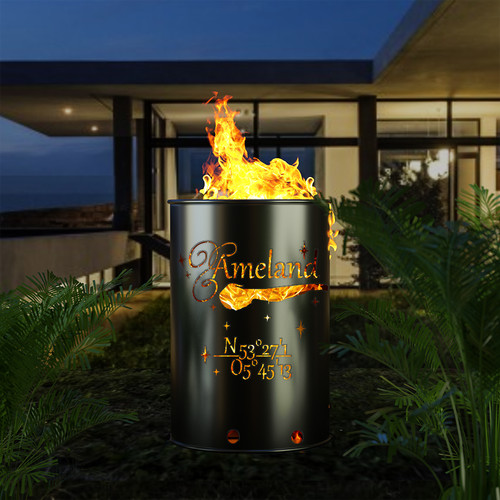 Feuertonne mit ameland - mit,