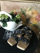 Tolle Sandalen Rundholz 38