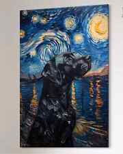 Labrador Leinwand Bild Hund