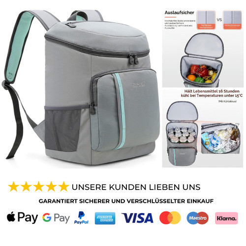 Kühler rucksack 28l mit - kühler,