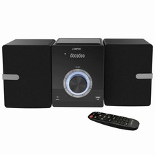 Kompakte Micro HiFi Stereoanlage mit CD-Player, Bluetooth, UKW-Radio, USB