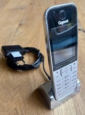*** Gigaset SL78 H DECT-Mobilteil Farbdisplay silber/chrom inkl. Ladestation ***