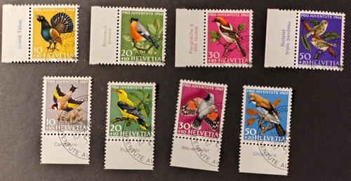 Briefmarken schweiz 1968 - 1968, 1969