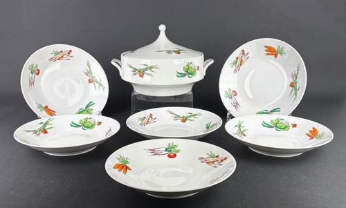 60er jahre vintage - vintage, suppen-set
