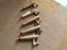 Zapfhahn, Zapfhähne, 5 Stück, Holz- und Kunststoffhähne