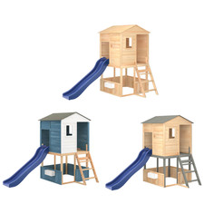 Spielturm Rutsche Spielhaus