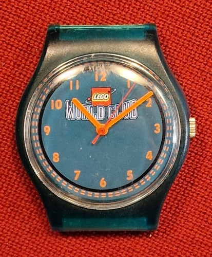 Vintage armbanduhr lego world - lego,