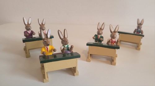 Erzgebirgekunst hasenschule - erzgebirgekunst,
