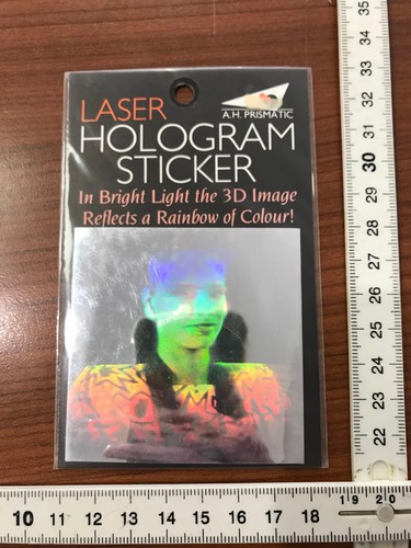 Hologramm bild mit frau - 1,