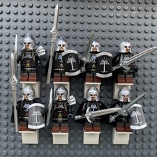 Herr der Ringe 8x Gondor Soldaten Minifiguren NEU