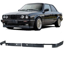 Stoßleisten Set vorne Rechts Links Schwarz Glanz für 3er BMW E30 87-94