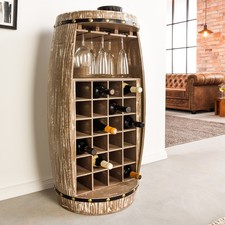 Shabby Chic Weinregal BODEGA