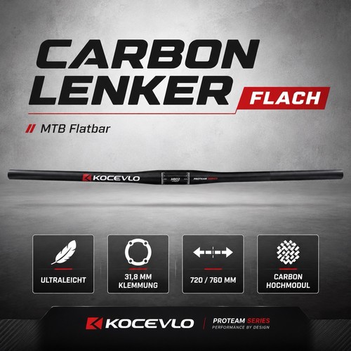 Kocevlo carbon mtb lenker - mtb, flat