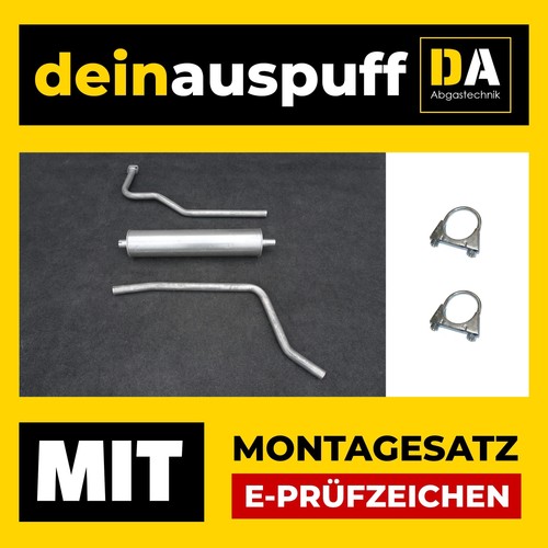 Auspuffanlage für mercedes - für,