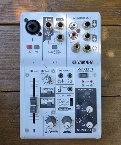 Yamaha ag03 audio mischpult - audio,