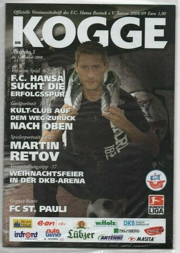 Progr bundesliga 2008 - progr., 2.bundesliga