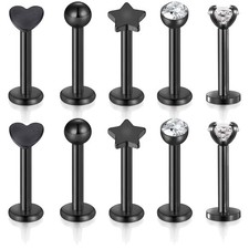 Piercing Set, Labret Piercing