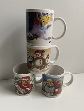 4 x Weihnachts-Kaffeetassen /