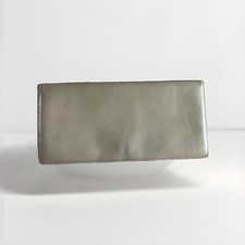 Tasche Clutch 28x13 in Ivory, Off White, Echtleder, Top Zustand, Vintage!