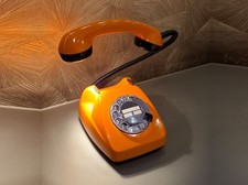 Vintage Telefonlampe mit