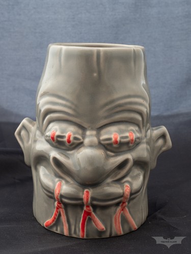 Sam shrunken head tiki - head,