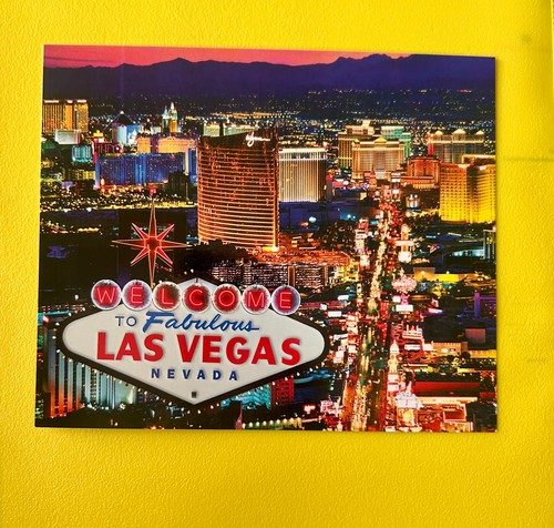 Postkarte las vegas - postkarte, nevada