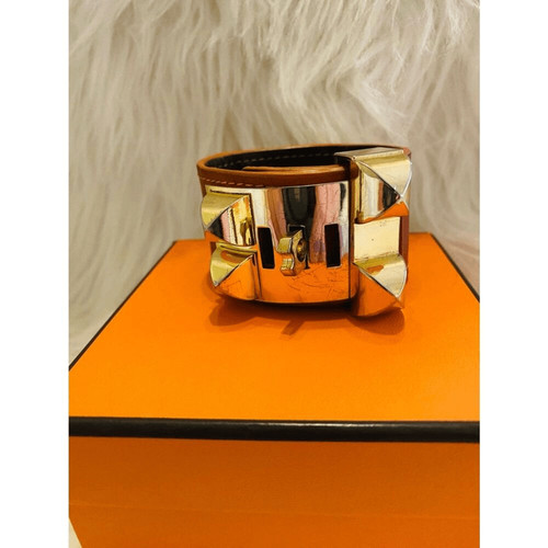 Hermes collier chien - de, orange