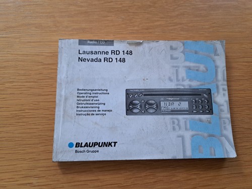 Blaupunkt bedienungsanleitung - blaupunkt,