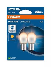 Osram DiademChrome PY21W 12V gelb 2er Blister Blinkerlampe