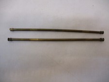 ESF-37139	Alte 2 St. Puppenstuben-Gardinenstange, Messing, ausziehbar