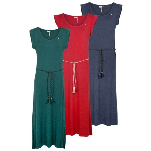 Ragwear damen kleid maxi - damen,