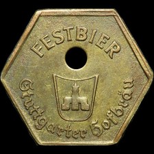 BIERMARKE: Festbier. BRAUEREI