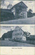 Ansichtskarte Wernfels Gasthaus zum Blumenthal Eishaus 1933 (Nr.9719)