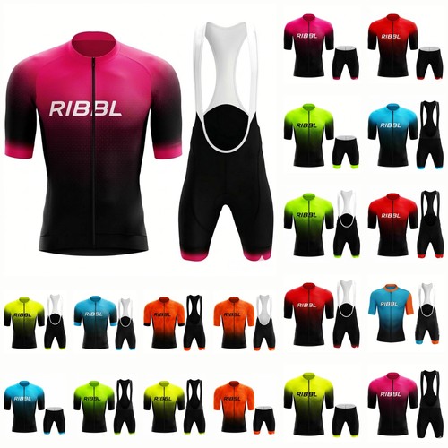 Herren radtrikot set kurzarm - radtrikot,