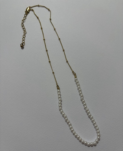 Halskette goldfarben
