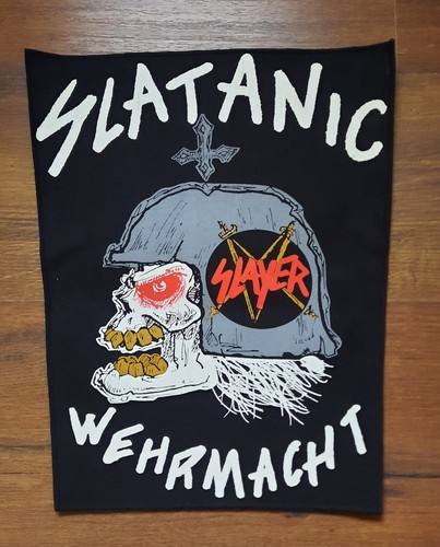 Slayer slatanic wehrmacht back - slatanic,